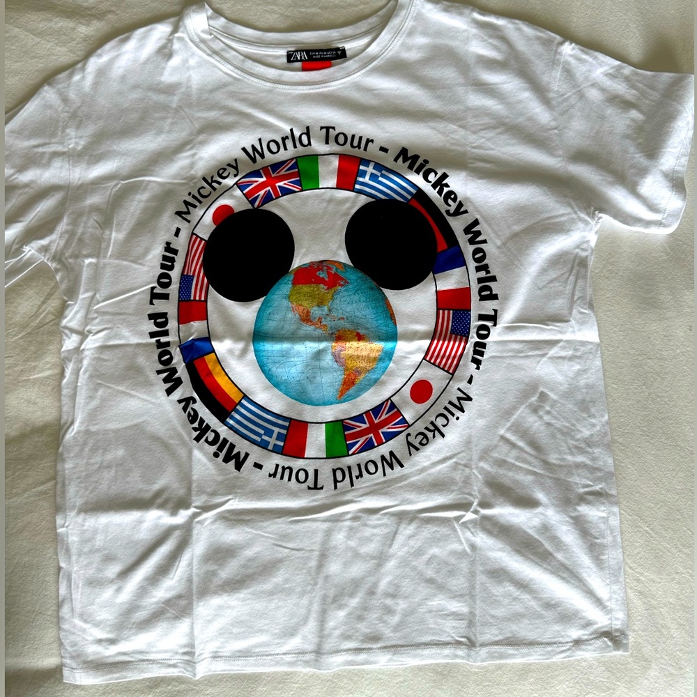 Zara Disney Epcot Shirt